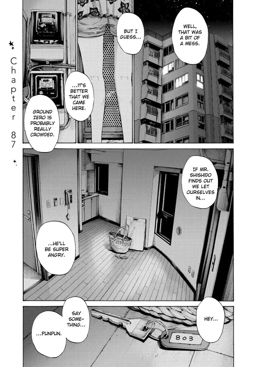 Oyasumi Punpun Chapter 87 image 01